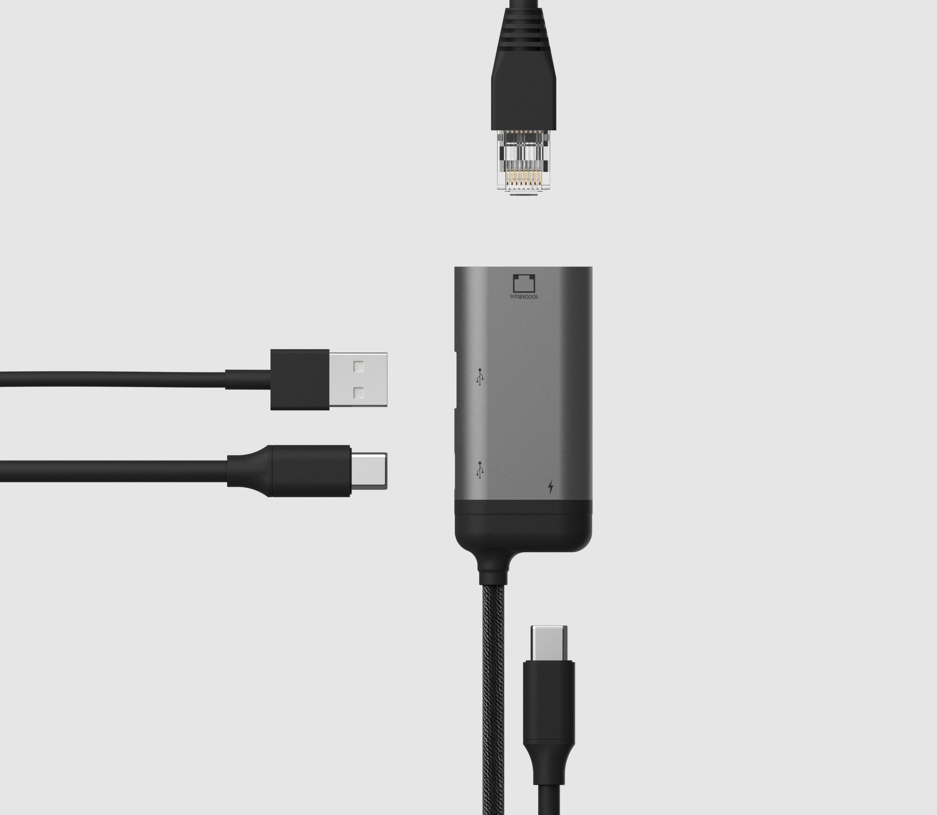 USB C Ethernet Hub