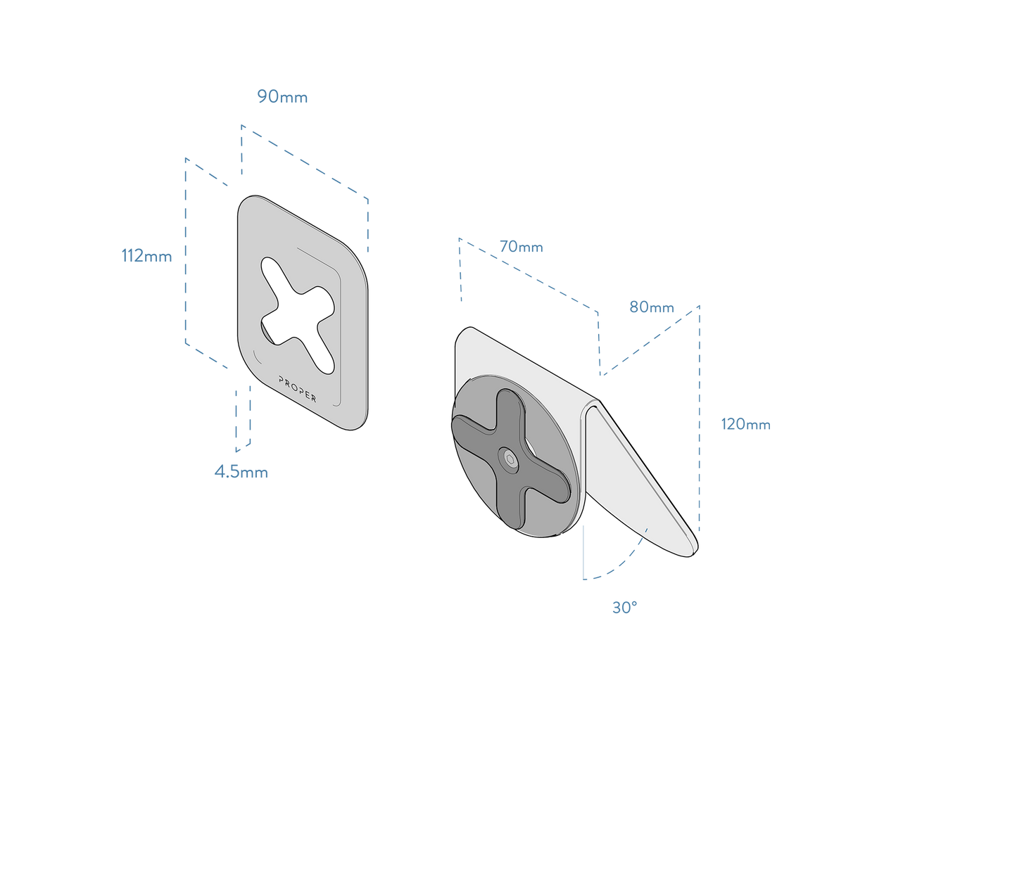 Universal Tablet Kick Stand
